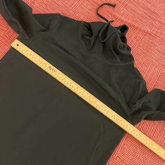 Joe Fresh women’s size small Black tunic sweater Top with loose turtleneck - Picture 4 of 12